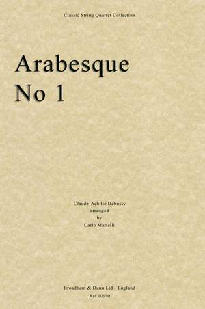 Debussy, Claude-Achille: Arabesque No. 1