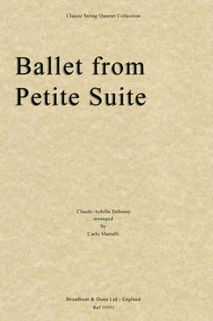 Debussy, Claude-Achille: Ballet from Petite Suite