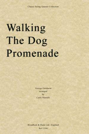 Gershwin, George: Walking The Dog, Promenade