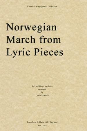 Grieg, Edvard Hagerup: Norwegian March from Lyric Pieces