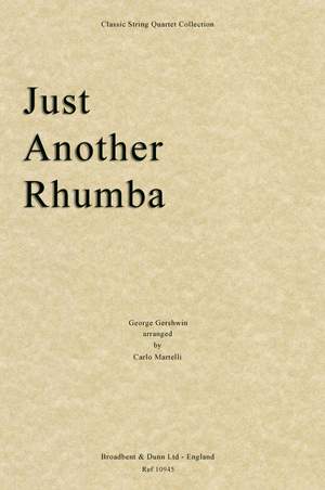 Gershwin, George: Just Another Rhumba