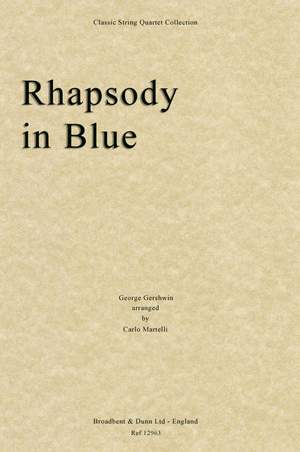 Gershwin, George: Rhapsody in Blue