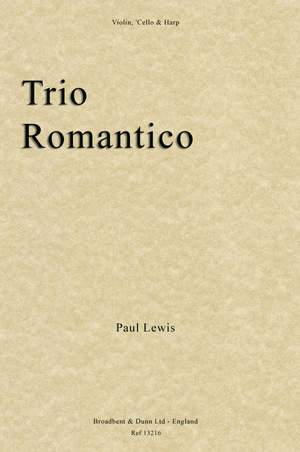 Lewis, Paul Rupert: Trio Romantico