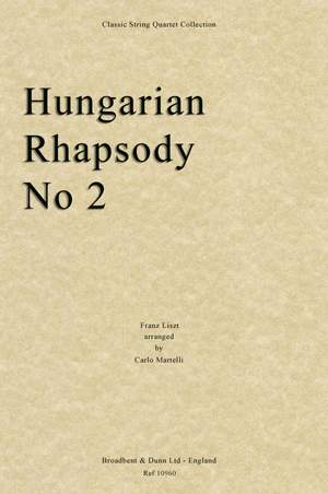 Liszt, Franz: Hungarian Rhapsody No. 2