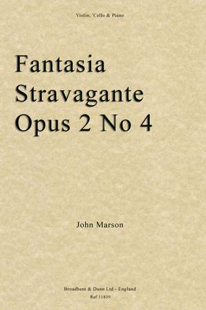Marson, John: Fantasia Stravagante, Opus 2 No. 4