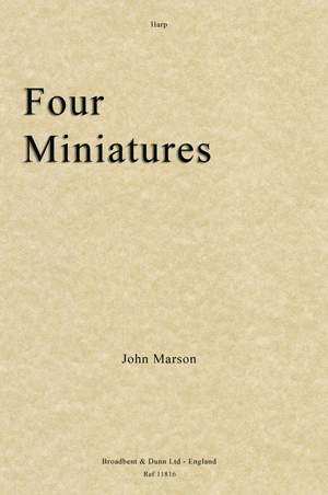 Marson, John: Four Miniatures