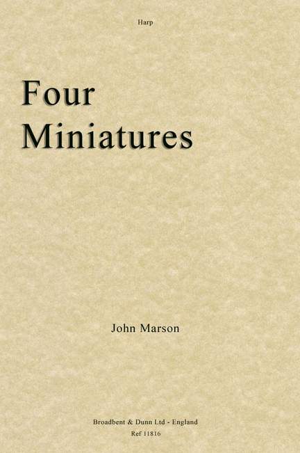 Marson, John: Four Miniatures