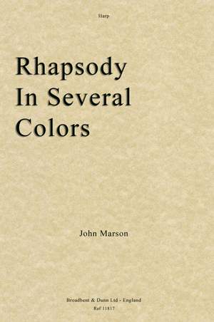 Marson, John: Rhapsody In Several Colors
