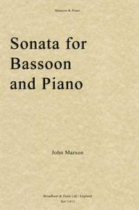 Marson, John: Sonata for Bassoon & Piano