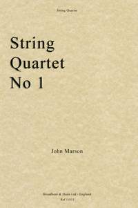 Marson, John: String Quartet No. 1