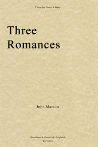 Marson, John: Three Romances