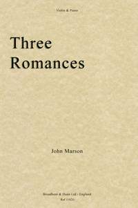 Marson, John: Three Romances