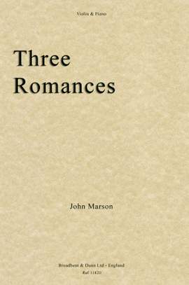 Marson, John: Three Romances