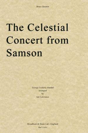 Handel, George Frideric: The Celestial Concert from Samson