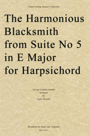 Handel, George Frideric: The Harmonious Blacksmith from Suite No. 5 in E Major for Harpsichord