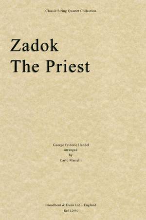 Handel, George Frideric: Zadok The Priest