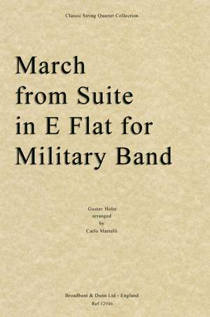 Holst, Gustav: March from Suite in E Flat for Military Band