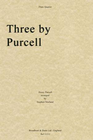 Purcell, Henry: Three by Purcell