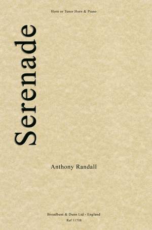Randall, Anthony: Serenade