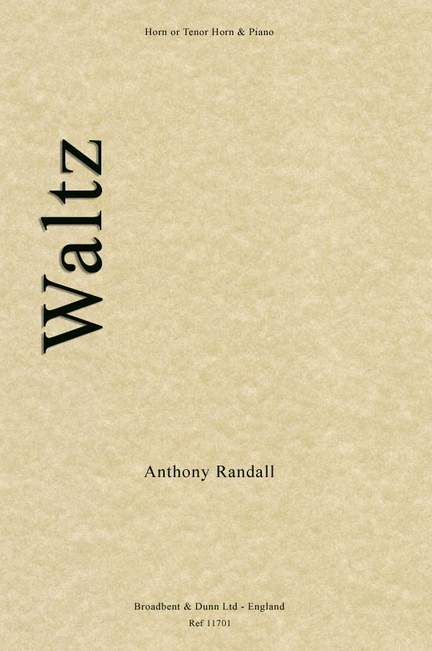 Randall, Anthony: Waltz