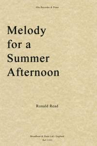 Read, Ronald: Melody for a Summer Afternoon
