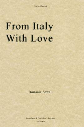 Sewell, Dominic: From Italy, With Love
