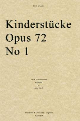 Mendelssohn, Felix: Kinderstücke, Opus 72 No 1