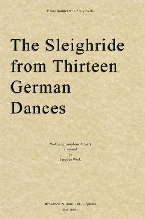 Mozart, Wolfgang Amadeus: The Sleighride from Thirteen German Dances, K605 No. 3