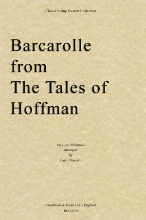 Offenbach, Jacques: Barcarolle from The Tales of Hoffmann