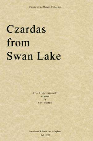 Tchaikovsky, Pyotr Ilyich: Czardas from Swan Lake