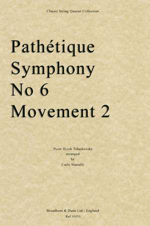 Tchaikovsky, Pyotr Ilyich: Pathétique Symphony No. 6 Movement 2, Opus 74