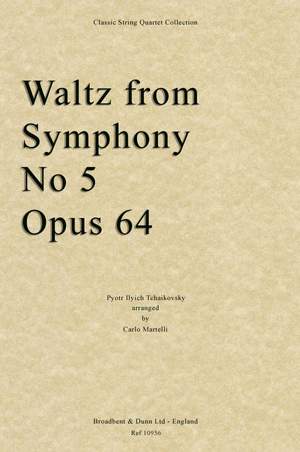 Tchaikovsky, Pyotr Ilyich: Waltz from Symphony No. 5, Opus 64