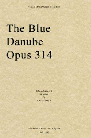 Strauss II, Johann: The Blue Danube, Opus 314