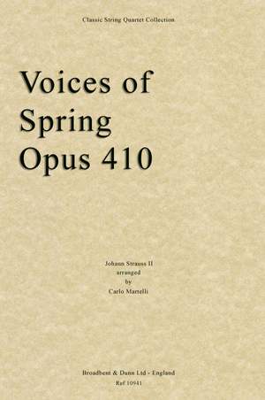 Strauss II, Johann: Voices of Spring, Opus 410