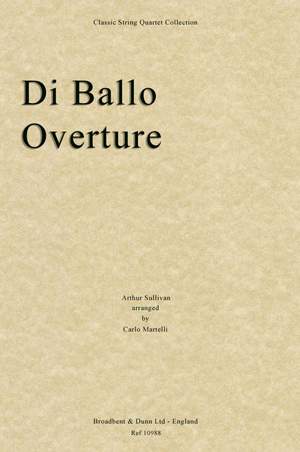 Sullivan, Arthur: Di Ballo Overture