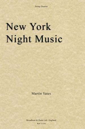 Yates, Martin: New York Night Music