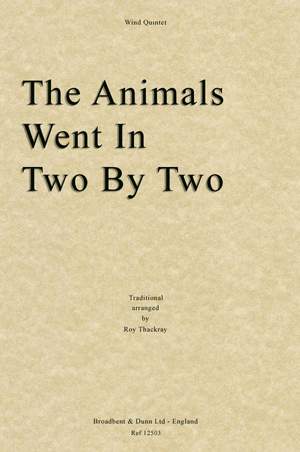Traditional: The Animals Went In Two By Two