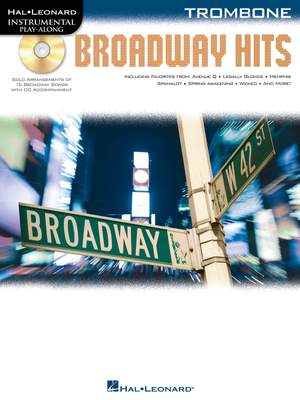 Instrumental Play Along: Broadway Hits