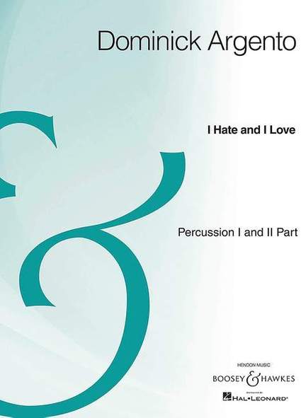 Argento, D: I Hate and I Love