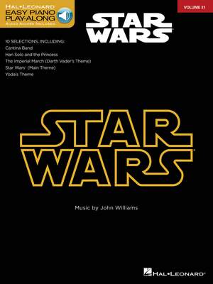 Star Wars Easy Piano CD Play-Along Volume 31
