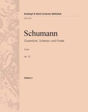 Schumann, Robert: Ouvertüre, Scherzo und Finale E-dur op.52 (Violin 2 Part)