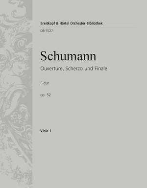 Schumann, Robert: Ouvertüre, Scherzo und Finale E-dur op.52 (Viola Part)