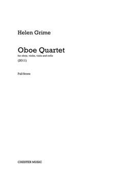 Helen Grime: Oboe Quartet