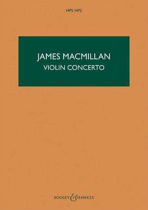 MacMillan, J: Violin Concerto