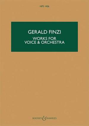 Finzi: Works for Voice and Orchestra HPS1456