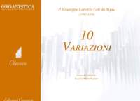 Lorenzo, G: 10 Variazioni per Organo 47