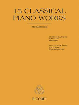 Various: 15 Classical Piano Works