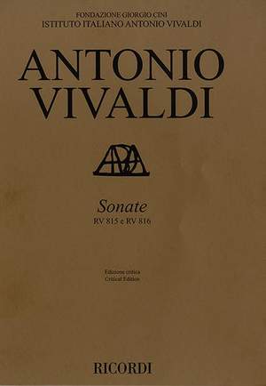 Antonio Vivaldi: Sonate RV 815 e RV 816