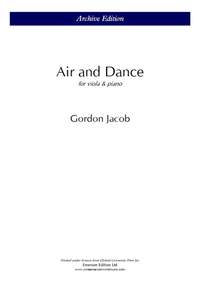 Jacob, Gordon: Air & Dance