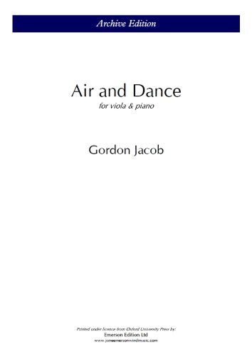 Jacob, Gordon: Air & Dance
